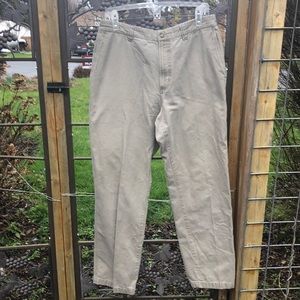Columbia 100% cotton canvas outdoor pants size 34/32